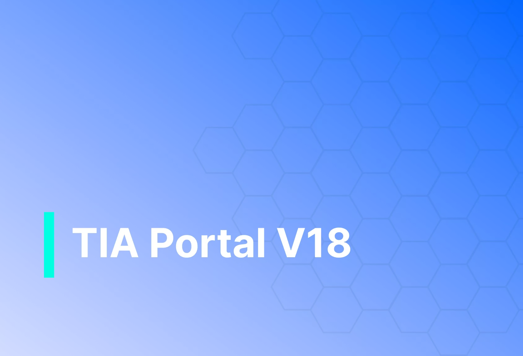 Стала доступна новая версия TIA Portal V18<