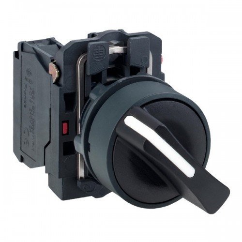 Переключатель чёрный XB5AD21