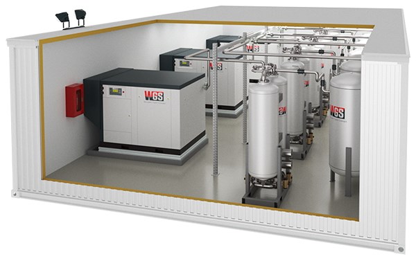 Модульные компрессорные станции MKS01