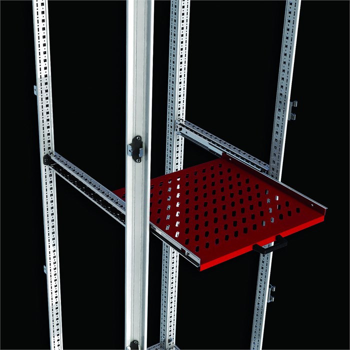 Полка выдвижная с креплением на 19", глубина шкафа 600 мм. TP 945404 - фото 16702