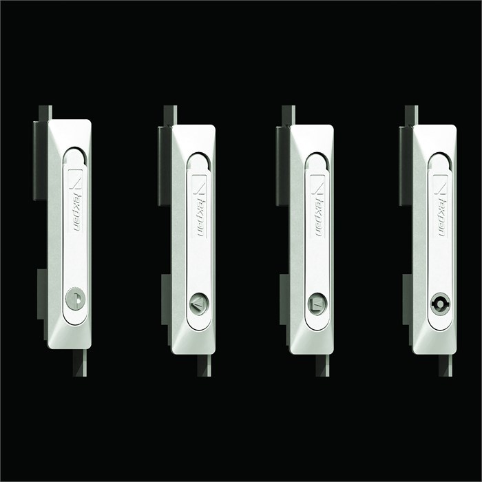 DM Комфортная ручка для навесного шкафа RAL 7035, ключ 5333, с ключом TP 950200 - фото 16704