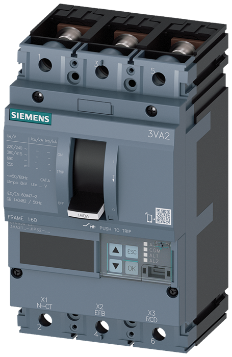 3VA21255KP320AA0 3VA2125-5KP32-0AA0