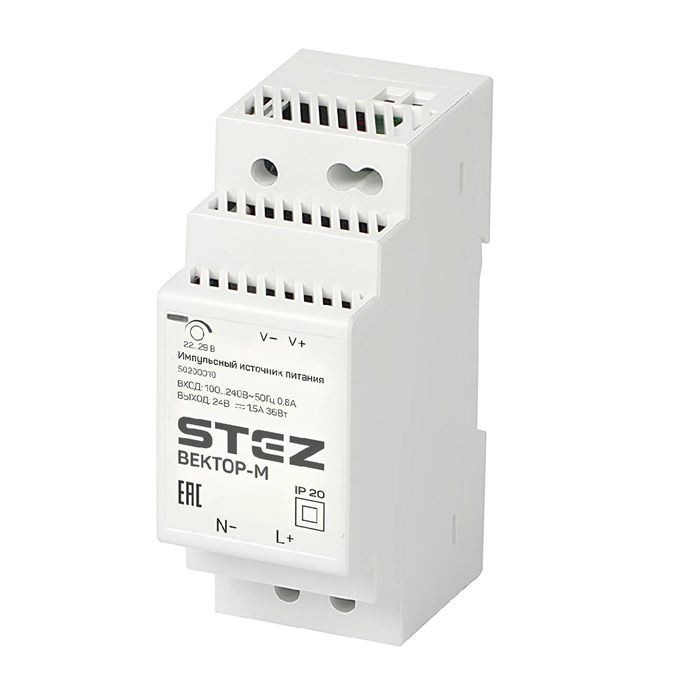 ВЕКТОР-М-БП-1AC/24DC/1.5 50200010 - фото 40915