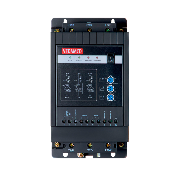 Устройство плавного пуска Veda VM-10-P22K-0045-T4-CV2 MCD12011 - фото 70275