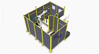 {{photo.Alt || photo.Description || 'Роботизированный сварочный комплекс с двумя сварочными столами'}}