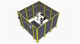 {{photo.Alt || photo.Description || 'Роботизированный сварочный комплекс с одним стационарным столом'}}