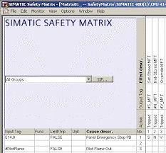 Новая версия программного обеспечения SIMATIC S7 Safety Matrix V6.3<