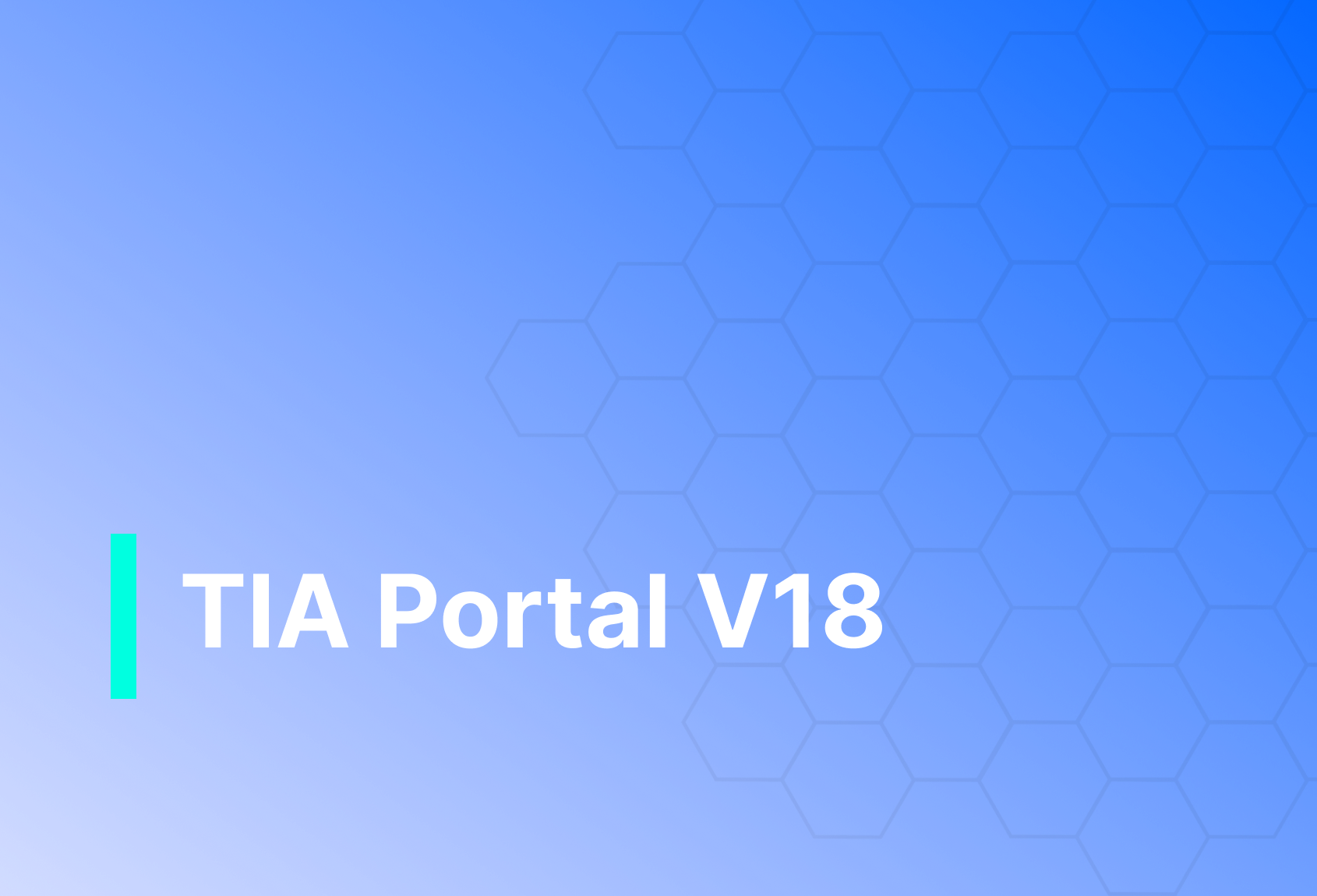 Стала доступна новая версия TIA Portal V18<