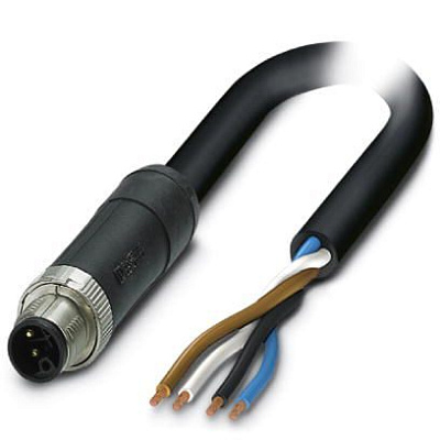 SAC-4P-M12MSL/ 3,0-PVC