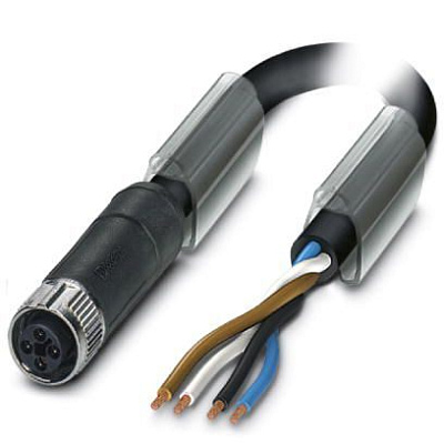 SAC-4P- 1,0-PUR/M12FST