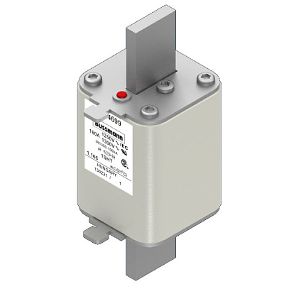 FUSE 160A 1250V 1SHT AR CU