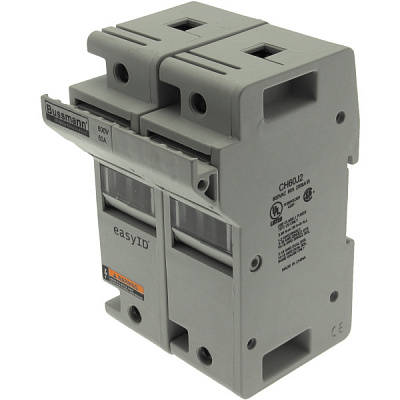 60AJ MODULEAR FUSEHOLDER 2 POLE