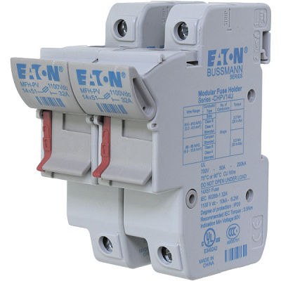 2P 14x51  PV Fuse Holder