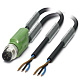 SAC-3P-M12Y/2X5,0-PUR