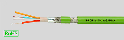 2x2xAWG 22/1 PUR green strahlen