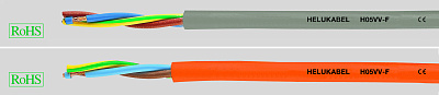 H05VV-F grau RAL7001/7032