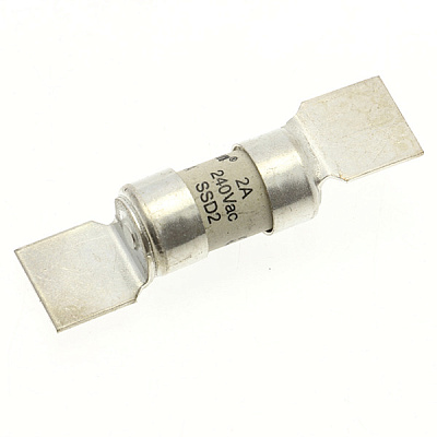 2A 240V AC INDUSTRIAL BS88 FUSE