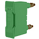 SAFECLIP 32A BACK STUD CONNECTED GREEN