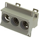 FUSE-BASE D01 3POL DIN HUT