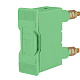 SAFECLIP 20A BACK STUD CONNECTED GREEN